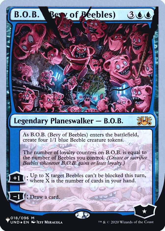 B.O.B. (Bevy of Beebles) (Unfinity Foil Edition) [The List] | Fandemonia Ltd