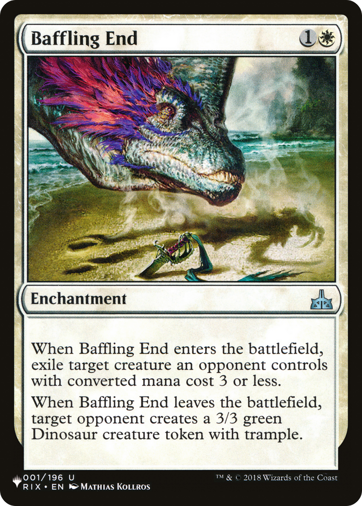 Baffling End [The List] | Fandemonia Ltd