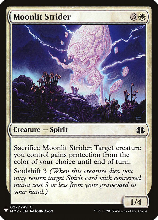 Moonlit Strider [Mystery Booster] | Fandemonia Ltd
