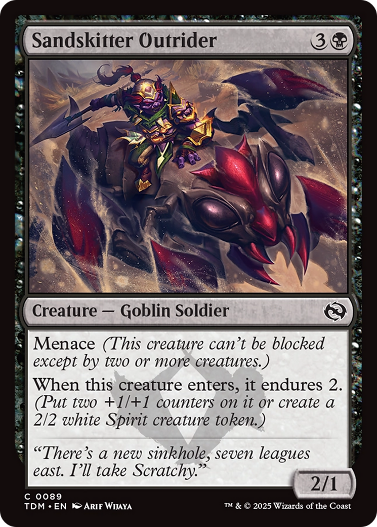 Sandskitter Outrider [Tarkir: Dragonstorm] | Fandemonia Ltd