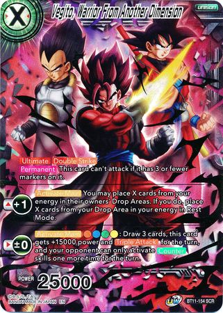 Vegito, Warrior From Another Dimension (BT11-154) [Vermilion Bloodline 2nd Edition] | Fandemonia Ltd