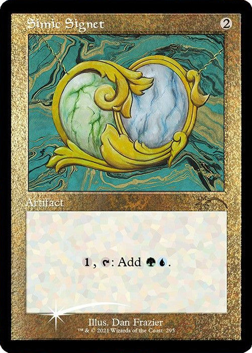 Simic Signet (Retro) (Foil Etched) [Secret Lair Drop Series] | Fandemonia Ltd