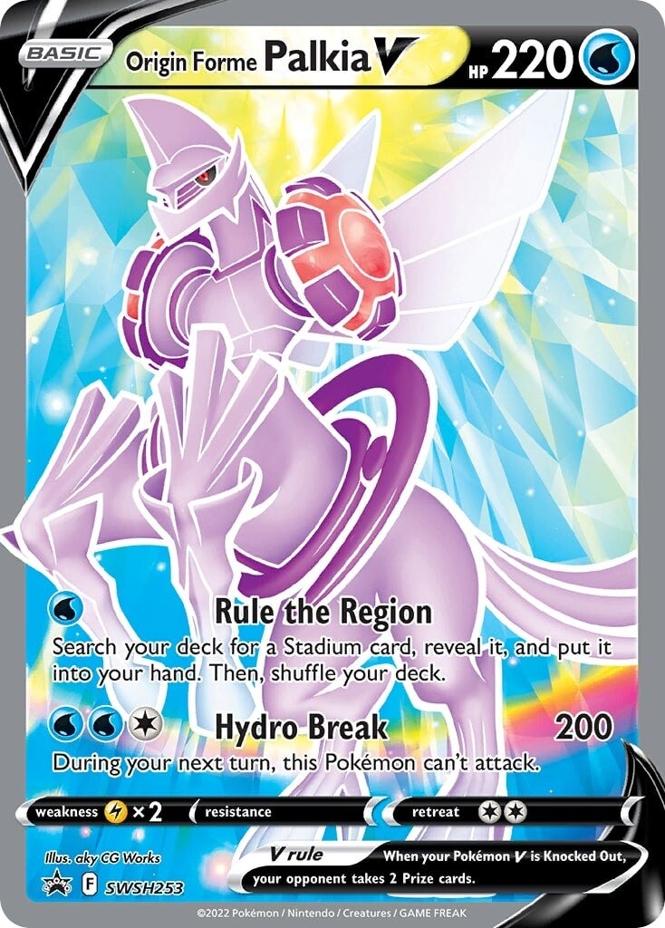 Origin Forme Palkia V (SWSH253) [Sword & Shield: Black Star Promos] | Fandemonia Ltd
