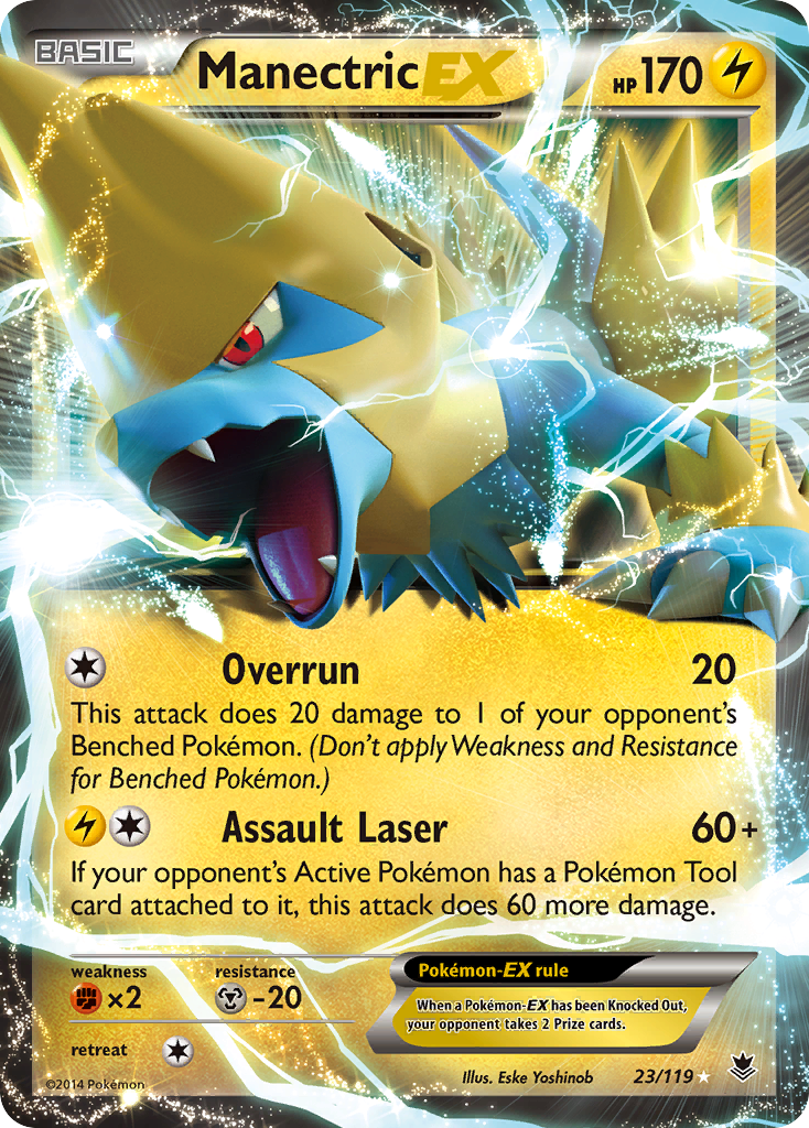 Manectric EX (23/119) [XY: Phantom Forces] | Fandemonia Ltd