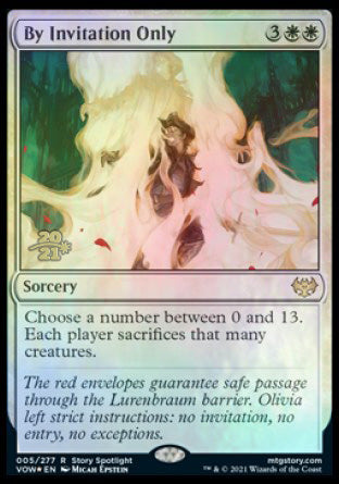 By Invitation Only [Innistrad: Crimson Vow Prerelease Promos] | Fandemonia Ltd