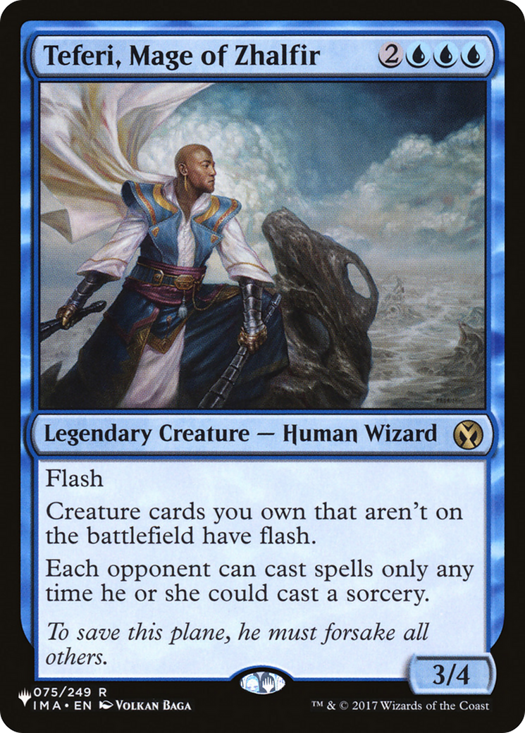 Teferi, Mage of Zhalfir [The List] | Fandemonia Ltd