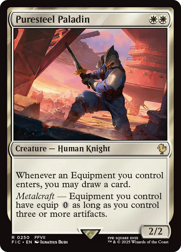 Puresteel Paladin [FINAL FANTASY Commander] | Fandemonia Ltd