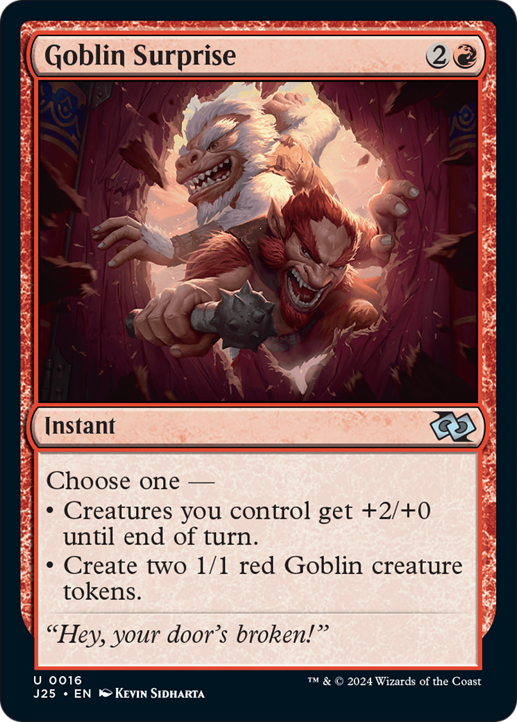 Goblin Surprise [Foundations Jumpstart] | Fandemonia Ltd