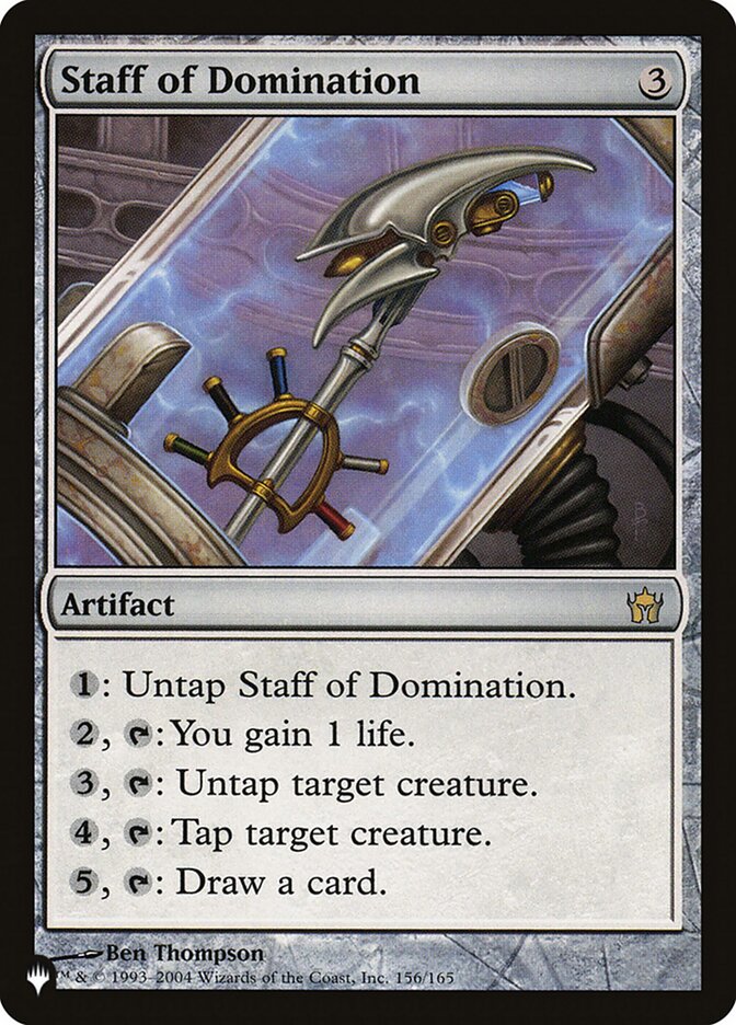 Staff of Domination [The List] | Fandemonia Ltd