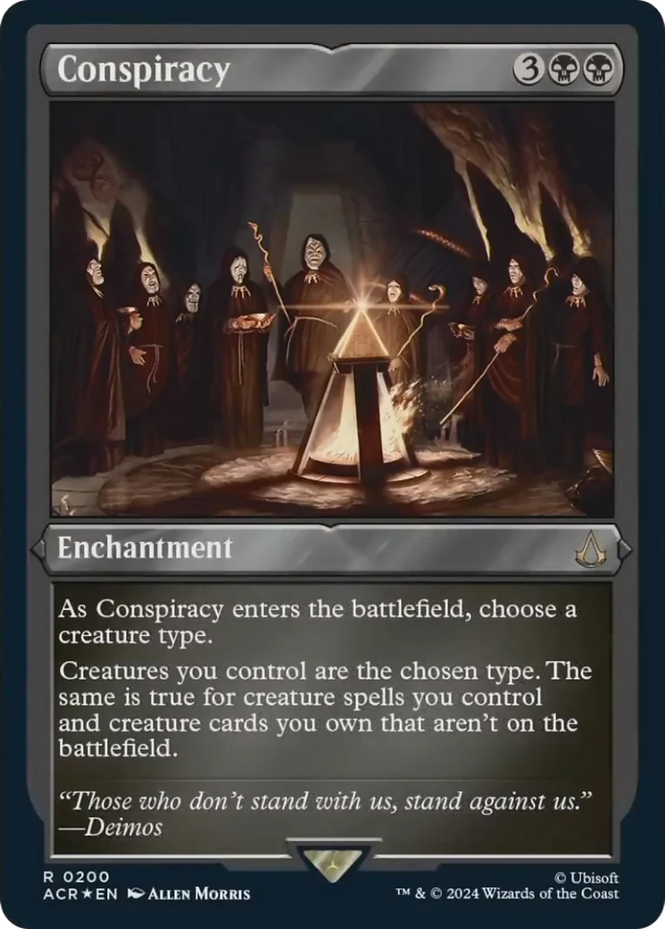 Conspiracy (Foil Etched) [Assassin's Creed] | Fandemonia Ltd