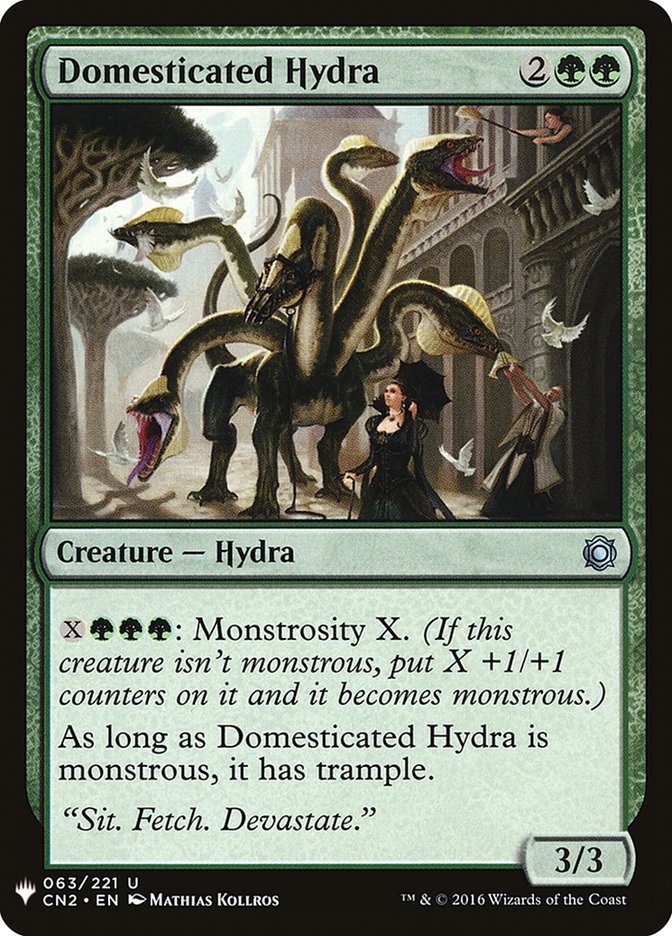 Domesticated Hydra [Mystery Booster] | Fandemonia Ltd