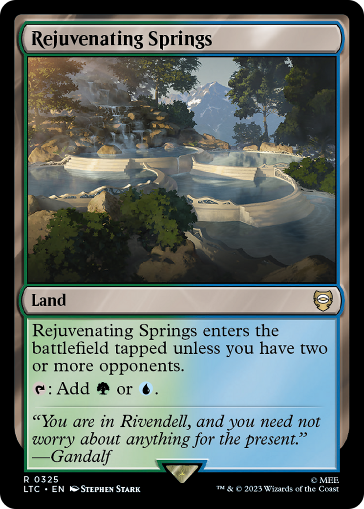 Rejuvenating Springs [The Lord of the Rings: Tales of Middle-Earth Commander] | Fandemonia Ltd