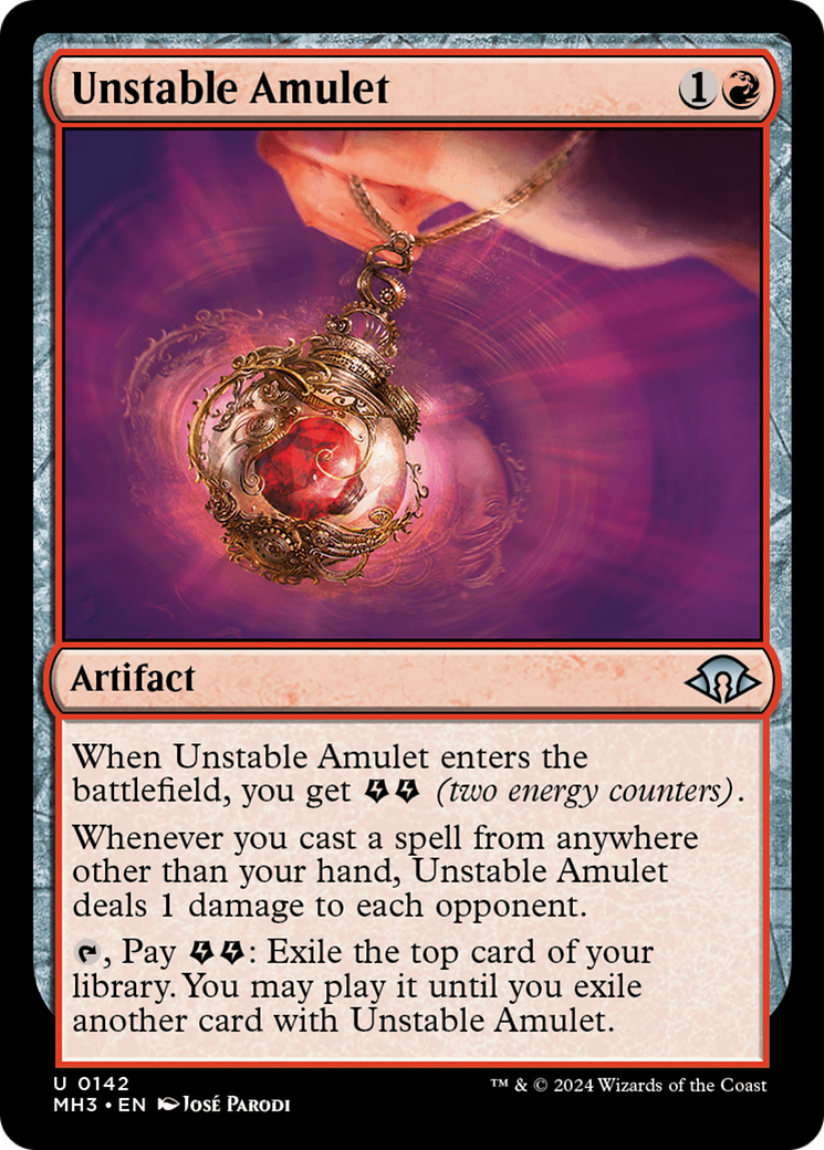 Unstable Amulet [Modern Horizons 3] | Fandemonia Ltd
