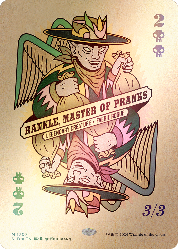 Rankle, Master of Pranks (Rainbow Foil) [Secret Lair Drop Series] | Fandemonia Ltd