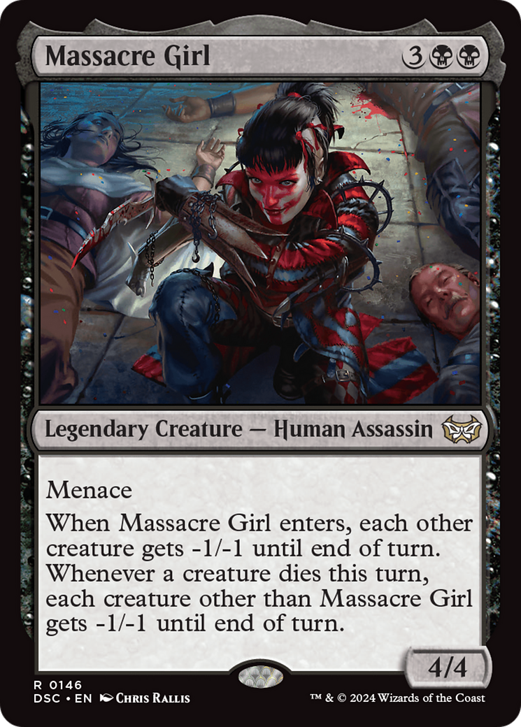 Massacre Girl [Duskmourn: House of Horror Commander] | Fandemonia Ltd
