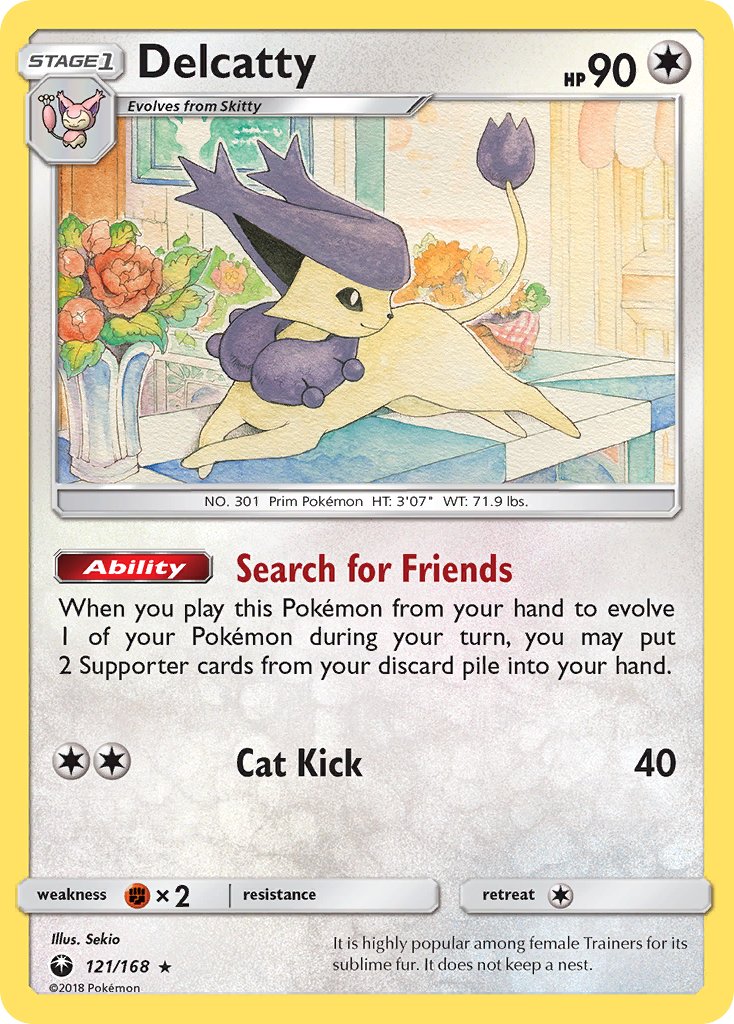 Delcatty (121/168) (Theme Deck Exclusive) [Sun & Moon: Celestial Storm] | Fandemonia Ltd