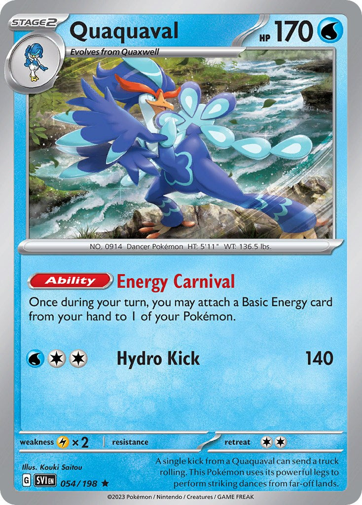 Quaquaval (054/198) (Theme Deck Exclusive) [Scarlet & Violet: Base Set] | Fandemonia Ltd