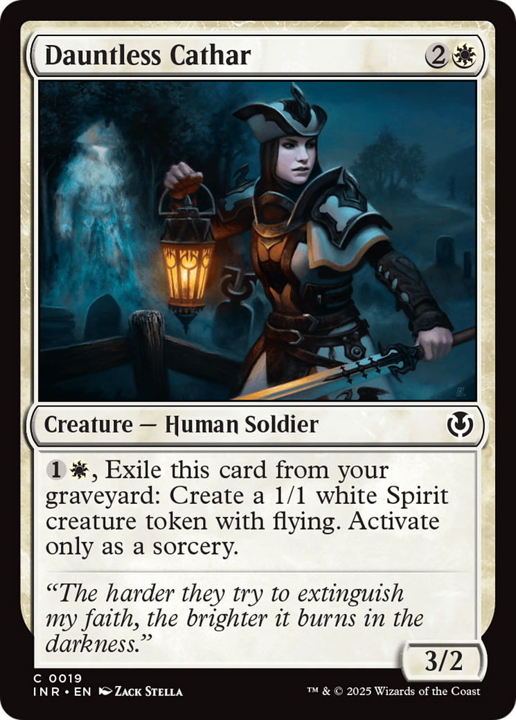 Dauntless Cathar [Innistrad Remastered] | Fandemonia Ltd
