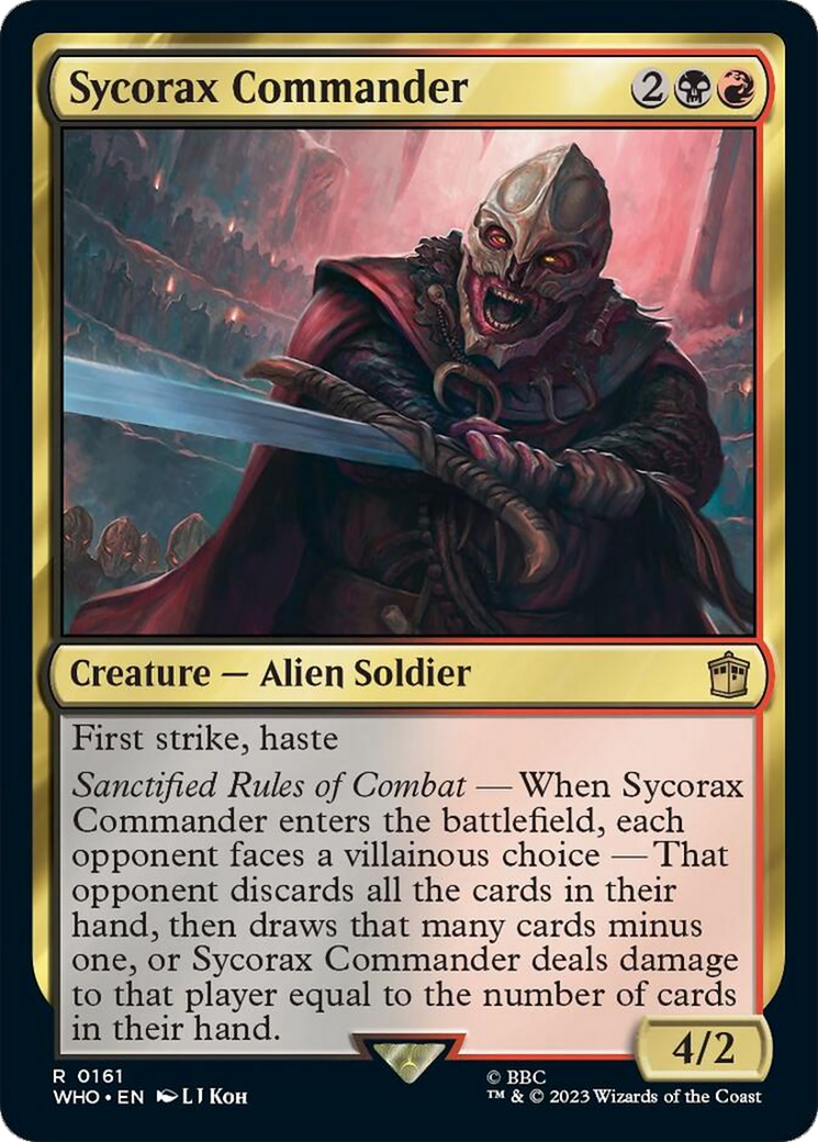 Sycorax Commander [Doctor Who] | Fandemonia Ltd