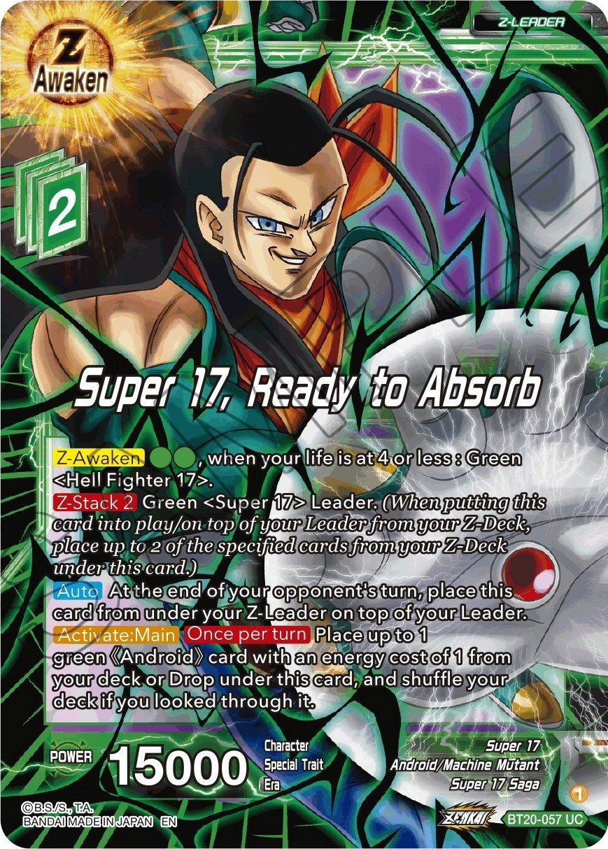 Super 17, Ready to Absorb (BT20-057) [Power Absorbed] | Fandemonia Ltd