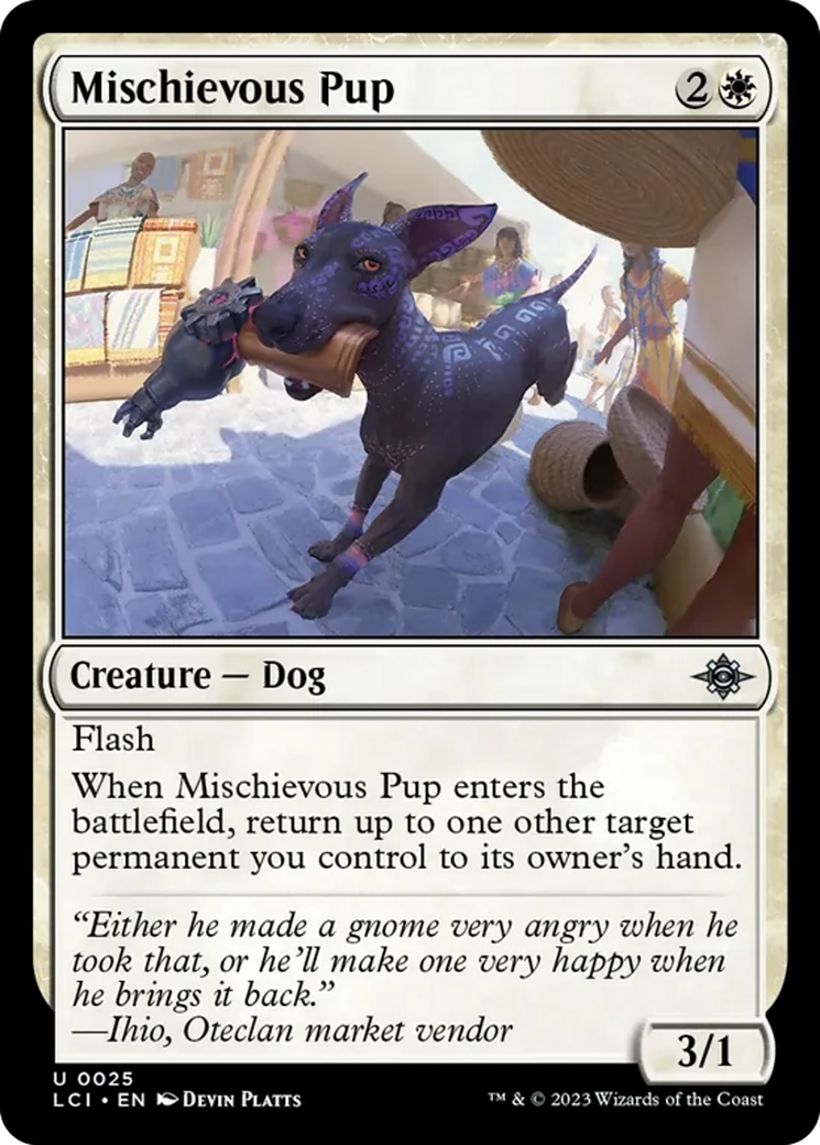 Mischievous Pup [The Lost Caverns of Ixalan] | Fandemonia Ltd