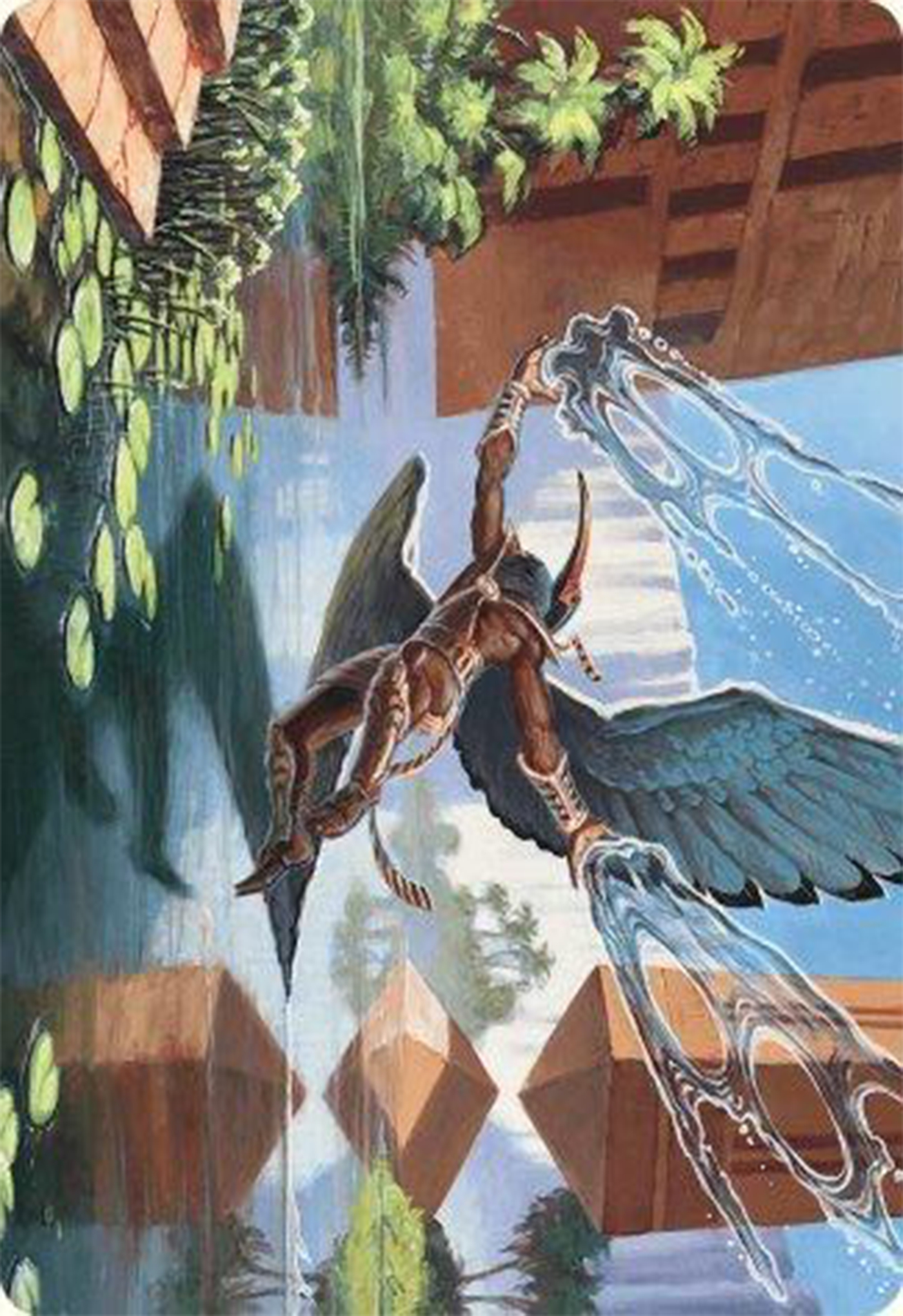 Nadu, Winged Wisdom Art Card [Modern Horizons 3 Art Series] | Fandemonia Ltd