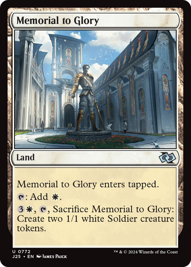 Memorial to Glory [Foundations Jumpstart] | Fandemonia Ltd