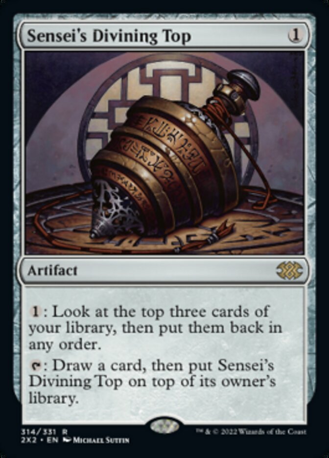 Sensei's Divining Top [Double Masters 2022] | Fandemonia Ltd