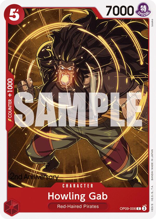 Howling Gab [Emperors in the New World: 2nd Anniversary Tournament Cards] | Fandemonia Ltd
