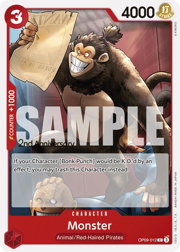 Monster [Emperors in the New World: 2nd Anniversary Tournament Cards] | Fandemonia Ltd