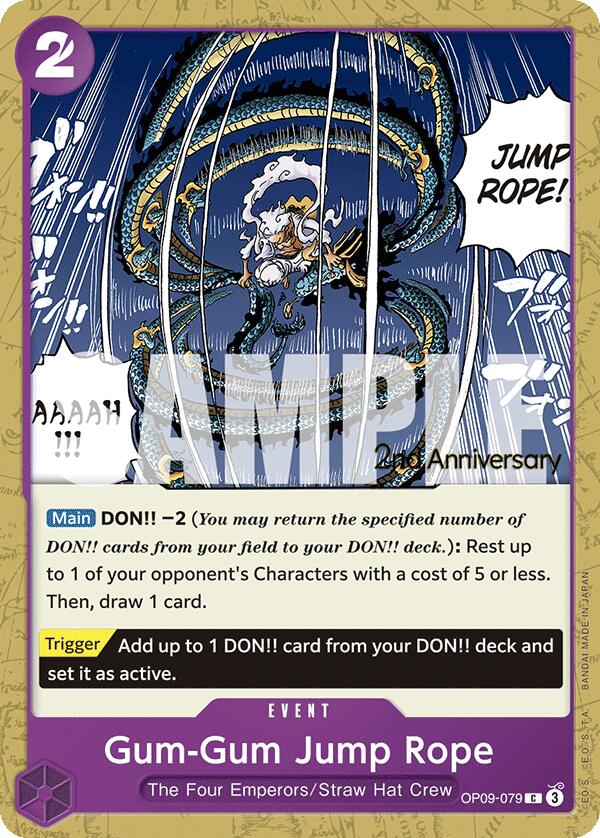 Gum-Gum Jump Rope [Emperors in the New World: 2nd Anniversary Tournament Cards] | Fandemonia Ltd