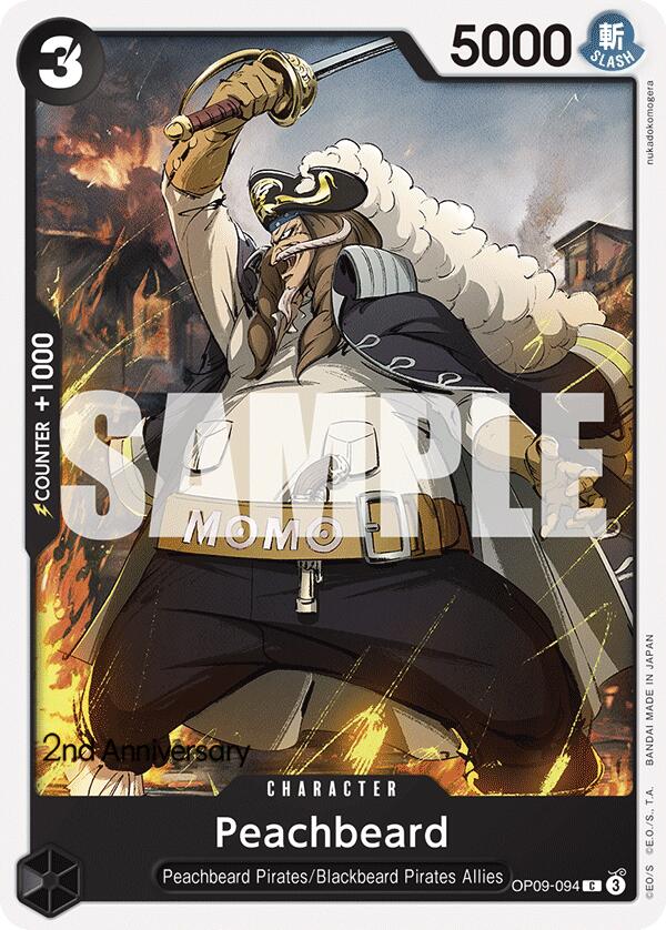 Peachbeard [Emperors in the New World: 2nd Anniversary Tournament Cards] | Fandemonia Ltd