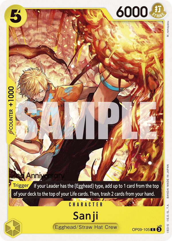 Sanji [Emperors in the New World: 2nd Anniversary Tournament Cards] | Fandemonia Ltd