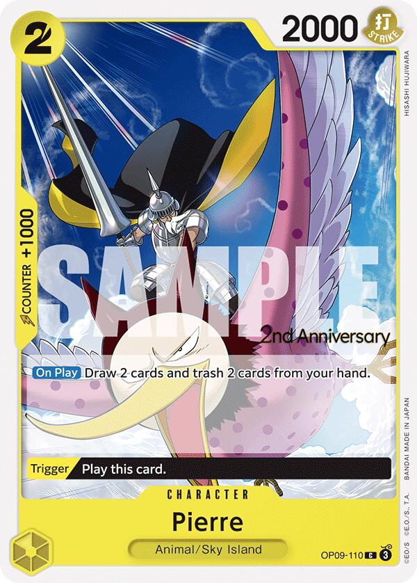 Pierre [Emperors in the New World: 2nd Anniversary Tournament Cards] | Fandemonia Ltd