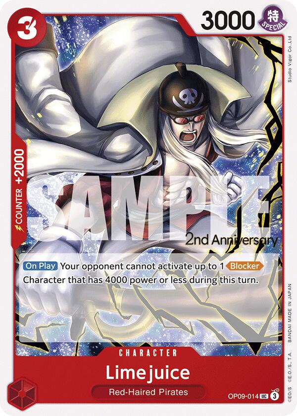 Limejuice [Emperors in the New World: 2nd Anniversary Tournament Cards] | Fandemonia Ltd