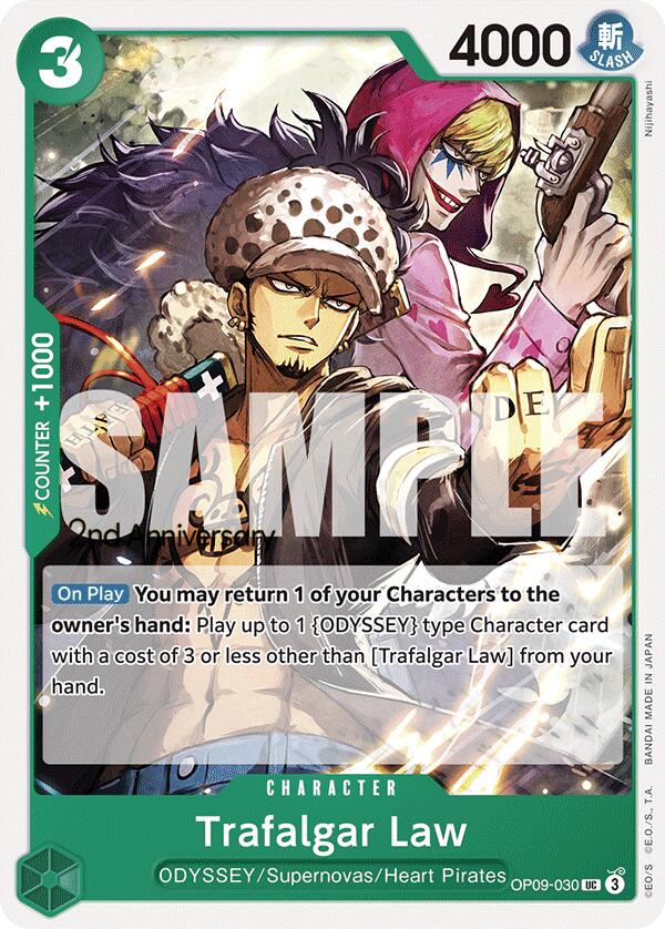 Trafalgar Law [Emperors in the New World: 2nd Anniversary Tournament Cards] | Fandemonia Ltd