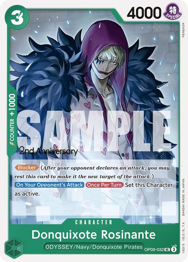 Donquixote Rosinante [Emperors in the New World: 2nd Anniversary Tournament Cards] | Fandemonia Ltd
