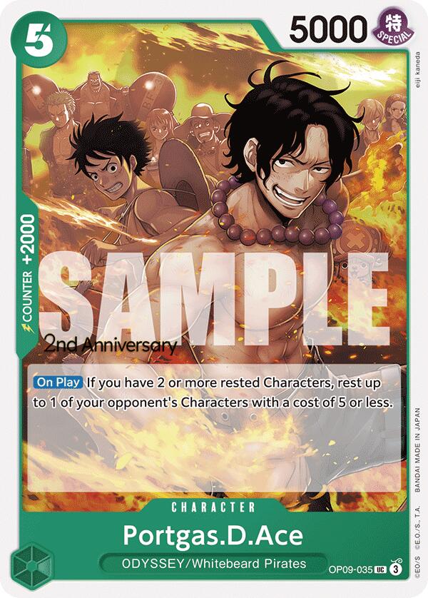 Portgas.D.Ace [Emperors in the New World: 2nd Anniversary Tournament Cards] | Fandemonia Ltd