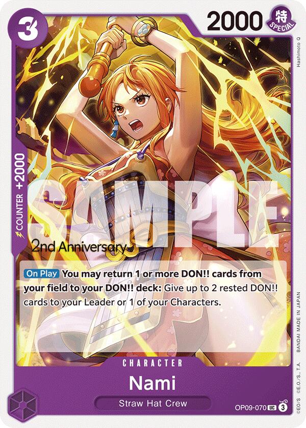 Nami [Emperors in the New World: 2nd Anniversary Tournament Cards] | Fandemonia Ltd