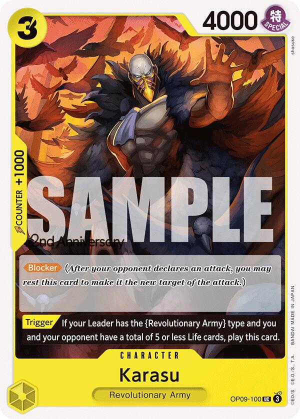 Karasu [Emperors in the New World: 2nd Anniversary Tournament Cards] | Fandemonia Ltd
