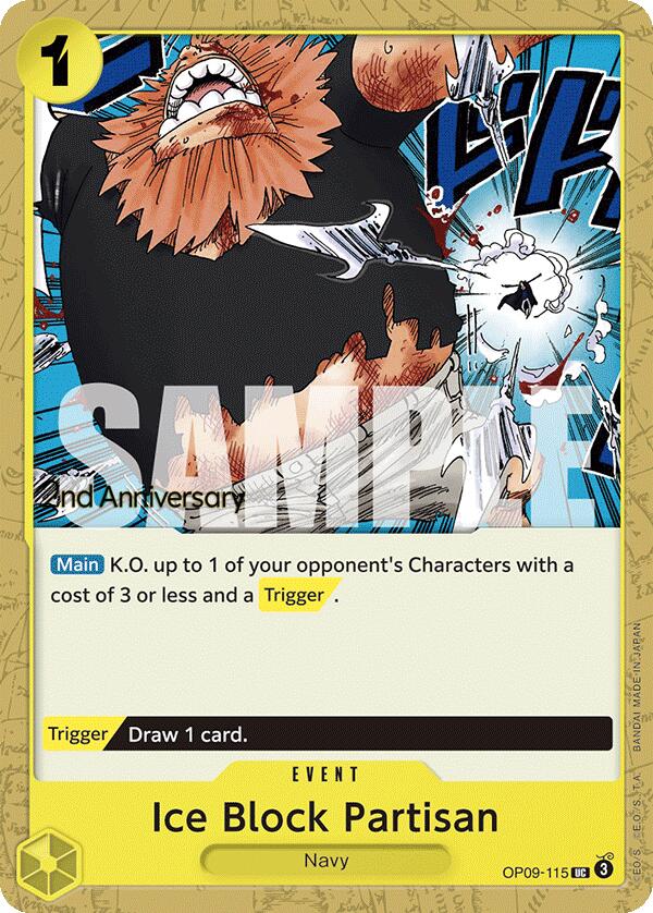 Ice Block Partisan [Emperors in the New World: 2nd Anniversary Tournament Cards] | Fandemonia Ltd