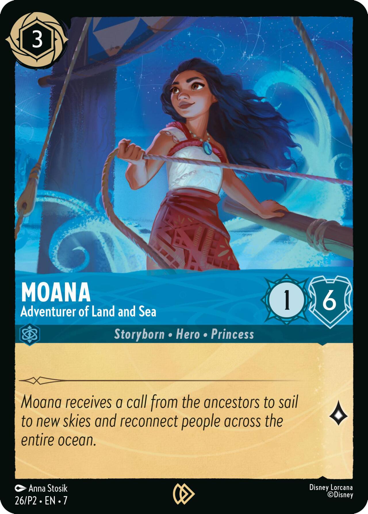 Moana - Adventurer of Land and Sea (26) [Promo Cards] | Fandemonia Ltd