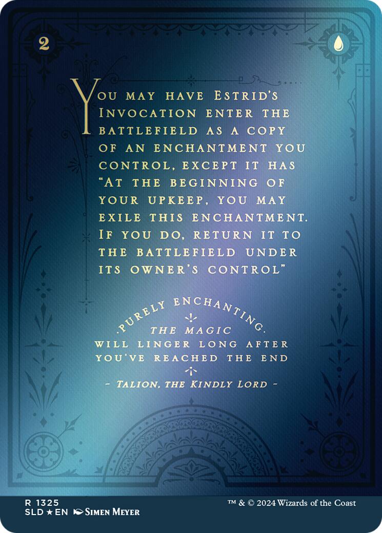 Estrid's Invocation [Secret Lair Drop Series] | Fandemonia Ltd