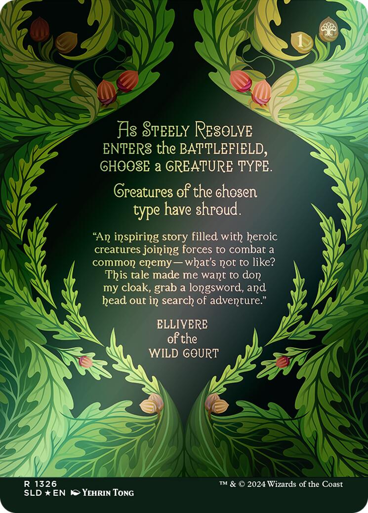 Steely Resolve [Secret Lair Drop Series] | Fandemonia Ltd