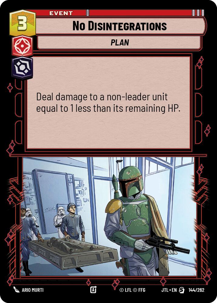 No Disintegrations (144/262) (144/257) [Jump to Lightspeed] | Fandemonia Ltd