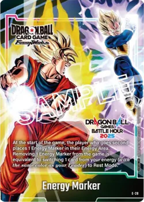 Energy Marker (Dragon Ball Games Battle Hour 2025 Promo Card Set) (E-28) [Fusion World Energy Markers] | Fandemonia Ltd
