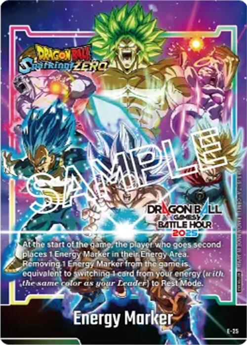 Energy Marker (Dragon Ball Games Battle Hour 2025 Promo Card Set) (E-25) [Fusion World Energy Markers] | Fandemonia Ltd