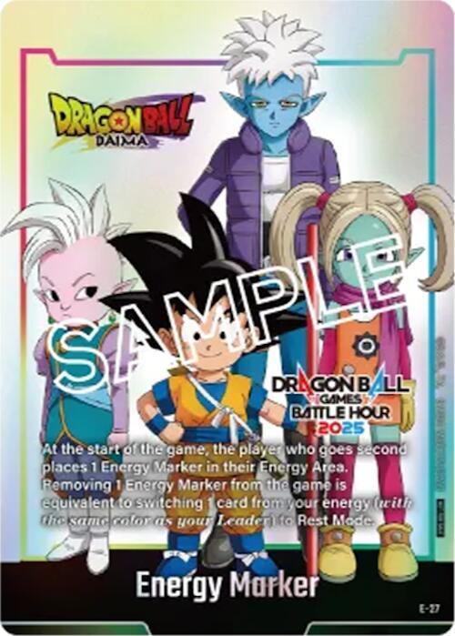 Energy Marker (Dragon Ball Games Battle Hour 2025 Promo Card Set) (E-27) [Fusion World Energy Markers] | Fandemonia Ltd