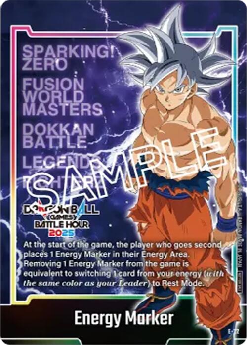 Energy Marker (Dragon Ball Games Battle Hour 2025 Promo Card Set) (E-22) [Fusion World Energy Markers] | Fandemonia Ltd