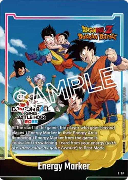 Energy Marker (Dragon Ball Games Battle Hour 2025 Promo Card Set) E-23) [Fusion World Energy Markers] | Fandemonia Ltd
